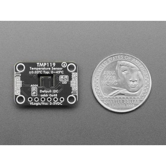 Adafruit TMP119 High-Precision ±0.03°C I2C Temperature Sensor - STEMMA QT / Qwiic (MPN:6482)