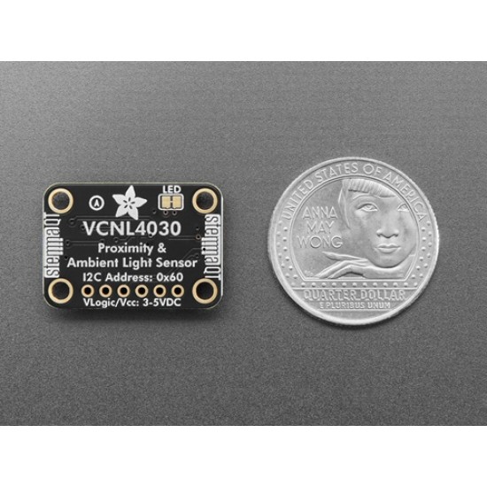 Adafruit VCNL4030 Proximity and Lux Sensor - STEMMA QT / Qwiic (MPN:6491) Adafruit VCNL4030 Proximity and Lux Sensor - STEMMA QT / Qwiic (MPN:6491)