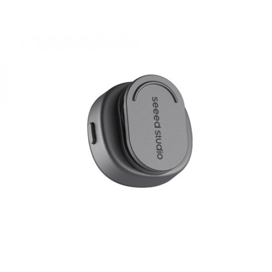 Seeed Studio reSpeaker Clip – Open Wearable AI Recorder - 2GB Inbuilt Storage & Battery  - 0.5inch 88*48 OLED Display (MPN: 100020126)