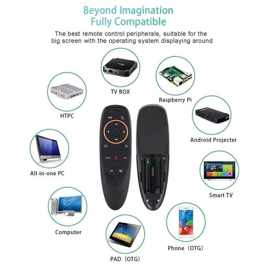 Air Mouse - 2.4GHz Wireless Gyroscope Air Mouse Remote Control