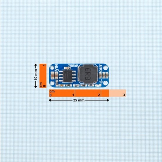 7Semi AP64350 DC-DC Buck Converter Board 3.8V to 40V Input, 5V Output (MPN: BO-10199)