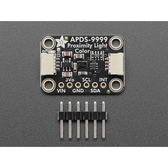 Adafruit APDS9999 Proximity, Lux Light & Color Sensor - STEMMA QT / Qwiic (MPN:6461) Adafruit APDS9999 Proximity, Lux Light & Color Sensor - STEMMA QT / Qwiic (MPN:6461)