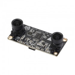 AR0144 2MP Stereo USB Camera Module, AR0144 Sensor Chip, USB2.0 Port, Synchronized Same-frame Output, 52mm Baseline, Featuring Distortion-free Lenses AR0144 2MP Stereo USB Camera Module, AR0144 Sensor Chip, USB2.0 Port, Synchronized Same-frame Output, 52mm Baseline, Featuring Distortion-free Lenses