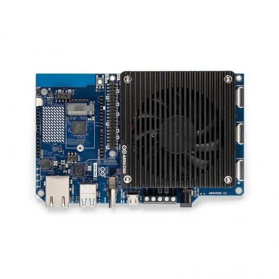 Arduino VENTUNO Q Edge AI Computer with Qualcomm + STM32 Dual-Brain Architecture, 40 Dense TOPS, Extensive Expansion for Industrial and Robotics Applications Arduino VENTUNO Q Edge AI Computer with Qualcomm + STM32 Dual-Brain Architecture, 40 Dense TOPS, Extensive Expansion for Industrial and Robotics Applications