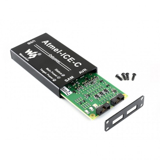 Atmel-ICE-C Kit, Powerful Development Tool For Debugging And Programming Atmel SAM And AVR Microcontrollers