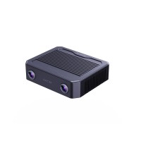 AURORA S Fully Integrated AI Spatial Perception System, 180° Fisheye Colour Camera, 120° Wide Angle Stereo Depth Vision, Highly Open Platform, Plug-and-Play