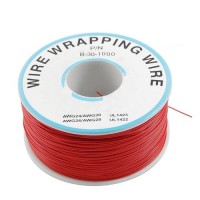 B-30-1000 30AWG PVC Wire Wrap Wire – 230m Red High-Quality Insulated Wire