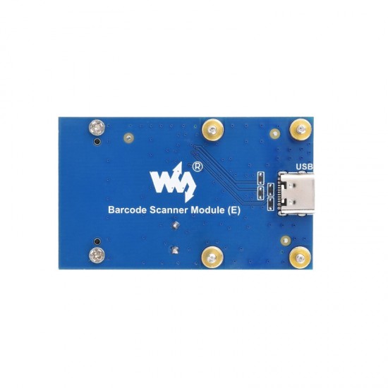 Waveshare 2D Codes Scanner Module (E), Barcode / 2D Code Scanner Module, Supports Metal DPM Code Recognition, Compatible With Multiple Barcode Formats Including DotCode And DM, USB And UART Interfaces Waveshare 2D Codes Scanner Module (E), Barcode / 2D Code Scanner Module, Supports Metal DPM Code Recognition, Compatible With Multiple Barcode Formats Including DotCode And DM, USB And UART Interfaces