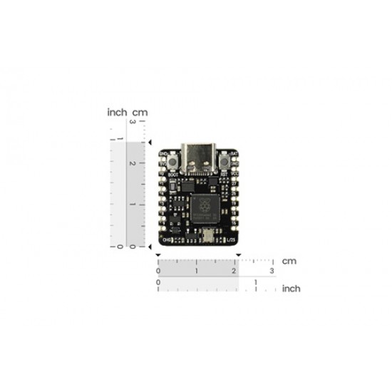 DF ROBOT Beetle RP2350 Mini Dual-Core Development Board 520KB Memory RAM, 2MB Flash (ARM Cortex-M33 / RISC-V) (MPN: DFR1188)