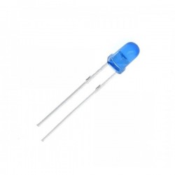 LED - Basic Blue - 3mm - Diffused - 150-200 mcd