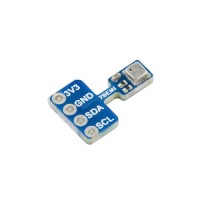 7Semi BME680 Temperature Pressure Humidity and Air Quality Sensor Nano Breakout 2.54mm Pitch Header (MPN: ES-12176)