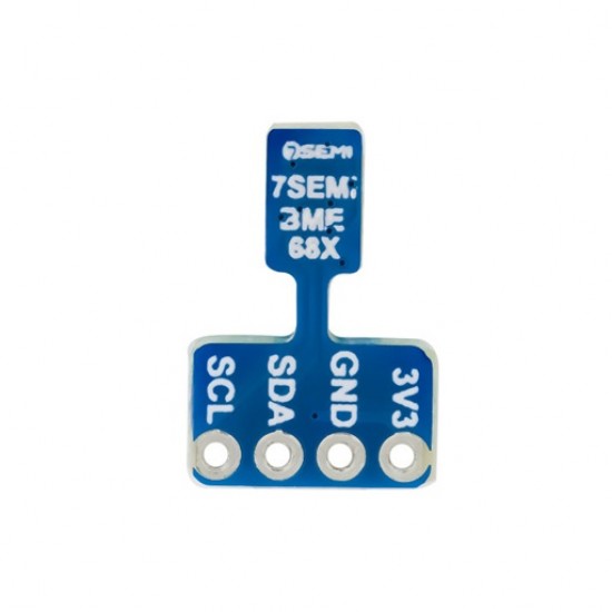 7Semi BME680 Temperature Pressure Humidity and Air Quality Sensor Nano Breakout 2.54mm Pitch Header (MPN: ES-12176)