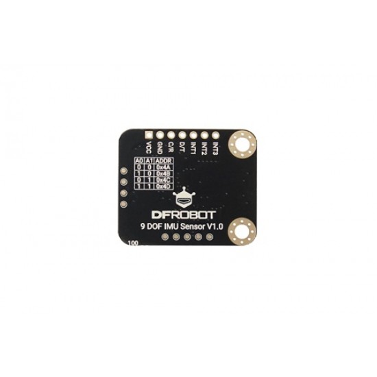 DF ROBOT Gravity: BMI323+BMM350 9DOF IMU Sensor (I2C / UART, Plug & Play) (SEN0694)