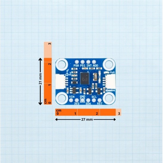 BNO055 9-DOF Absolute Orientation Sensor Breakout I2C Qwiic BNO055 9-DOF Absolute Orientation Sensor Breakout I2C Qwiic