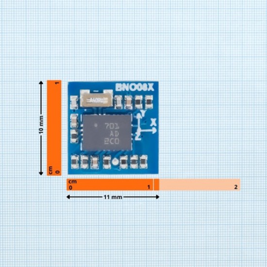 BNO086 IMU mini Breakout for Robotics, AR, VR, and IoT (ES-12235) BNO086 IMU mini Breakout for Robotics, AR, VR, and IoT (ES-12235)