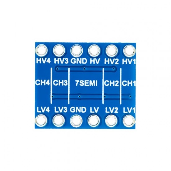 7Semi BSS138 4-Ch I2C Bi-directional Logic Level Converter Breakout (MPN: BO-10175) 7Semi BSS138 4-Ch I2C Bi-directional Logic Level Converter Breakout (MPN: BO-10175)