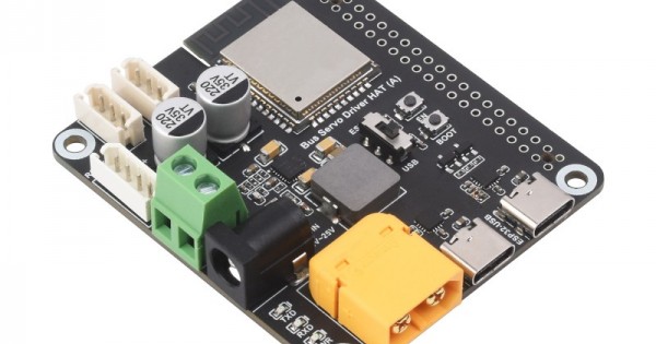 Buy Serial Bus Servo Driver HAT, Integrates ESP32 And Servo Control ...