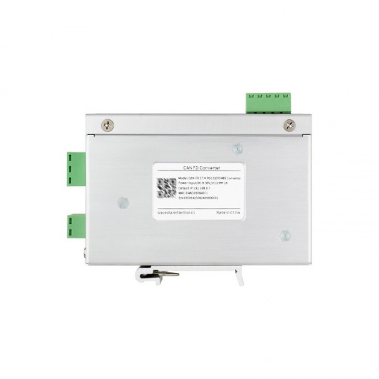 Waveshare CAN FD Protocol Converter, CAN FD To ETH/RS232/RS485 Bidirectional Data Communication, Supports 5 Data Conversion Modes And CAN 2.0A/2.0B Protocols, Heartbeat And Registration Packets Support Waveshare CAN FD Protocol Converter, CAN FD To ETH/RS232/RS485 Bidirectional Data Communication, Supports 5 Data Conversion Modes And CAN 2.0A/2.0B Protocols, Heartbeat And Registration Packets Support