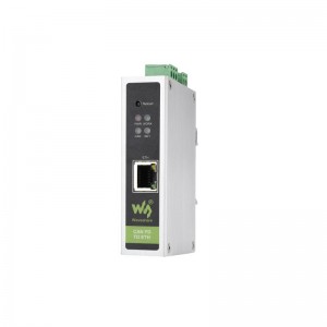 Waveshare CAN FD Protocol Converter, CAN FD To ETH Bidirectional Data Communication, Supports 5 Data Conversion Modes And CAN 2.0A/2.0B Protocols, Rail-mount Support Waveshare CAN FD Protocol Converter, CAN FD To ETH Bidirectional Data Communication, Supports 5 Data Conversion Modes And CAN 2.0A/2.0B Protocols, Rail-mount Support