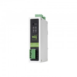 Waveshare CAN FD Protocol Converter, CAN FD To RS232/RS485 Bidirectional Data Communication, Supports 5 Data Conversion Modes And CAN 2.0A/2.0B Protocols, Rail-mount Support