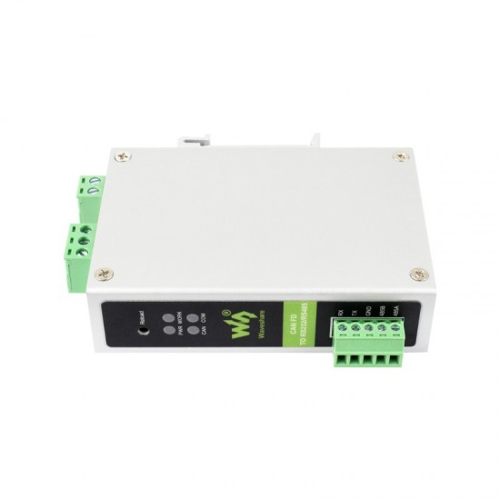 Waveshare CAN FD Protocol Converter, CAN FD To RS232/RS485 Bidirectional Data Communication, Supports 5 Data Conversion Modes And CAN 2.0A/2.0B Protocols, Rail-mount Support