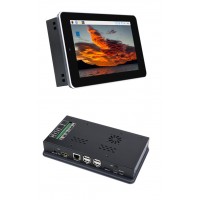 Waveshare 7inch Touch Screen All-In-One Kit Designed for Raspberry Pi CM4, 5MP Camera, Aluminum Case