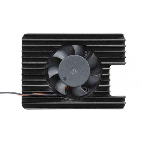 Waveshare Dedicated All-in-one 3007 Cooling Fan For Raspberry Pi Compute Module 4 CM4, Speed Adjustable, With Thermal Tapes, 5V Power Supply