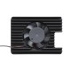 Waveshare Dedicated All-in-one 3007 Cooling Fan For Raspberry Pi Compute Module 4 CM4, Speed Adjustable, With Thermal Tapes, 5V Power Supply