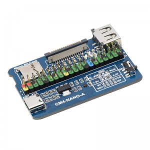 Nano Base Board (A) for Raspberry Pi Compute Module 4, Same Size as the CM4 Nano Base Board (A) for Raspberry Pi Compute Module 4, Same Size as the CM4