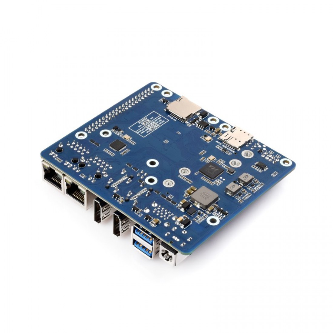 Buy Dual Ethernet Base Board For Raspberry Pi CM5, Supports 4G / 5G ...