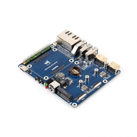 Gigabit / 2.5G Dual Ethernet Base Board For Raspberry Pi CM5. Dual RJ45 Ethernet Ports, Supports Dual 4K Display Outputs And Dual MIPI Interfaces Gigabit / 2.5G Dual Ethernet Base Board For Raspberry Pi CM5. Dual RJ45 Ethernet Ports, Supports Dual 4K Display Outputs And Dual MIPI Interfaces