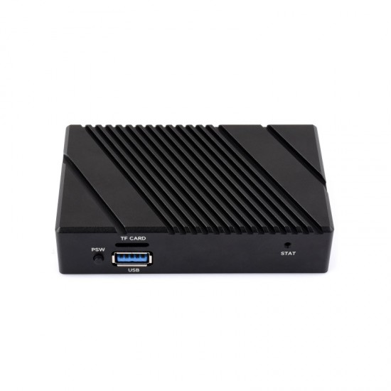 Waveshare Gigabit / 2.5G Dual Ethernet Mini-Computer (B) Based On Raspberry Pi CM5 (NOT included), Dual RJ45 Ethernet Ports, Supports 4K Display Output And Dual MIPI Interfaces