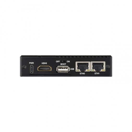Waveshare Gigabit / 2.5G Dual Ethernet Mini-Computer (B) Based On Raspberry Pi CM5 (NOT included), Dual RJ45 Ethernet Ports, Supports 4K Display Output And Dual MIPI Interfaces
