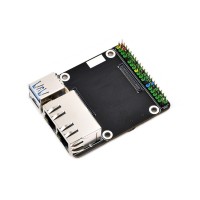 Mini Dual Gigabit Ethernet Base Board Designed for Raspberry Pi Compute Module 5