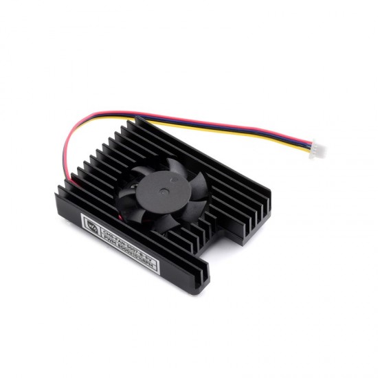 Dedicated All-in-one 3007 Cooling Fan For Raspberry Pi Compute Module 5, 5V Power Supply, Speed Adjustable, With Thermal Tapes