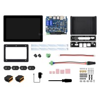 Waveshare 10.1inch Industrial HMI All-In-One Touch Display Development Board For Raspberry Pi Compute Module 5, 10-Point Touch, Optical Bonding Toughened Glass Panel, 5MP Front Camera, Supports RS485 And 4G/5G Communication