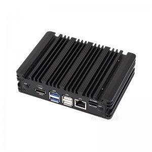 Waveshare Industrial Computer For Raspberry Pi Compute Module 5 (NOT included), 1000M Ethernet RJ45 port, Supports RS485 And 4G/5G Communication - 4 Ports RS485