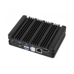 Waveshare Industrial Computer For Raspberry Pi Compute Module 5 (NOT included), 1000M Ethernet RJ45 port, Supports RS485 And 4G/5G Communication - 2 Ports RS485 + 2 Ports RS232