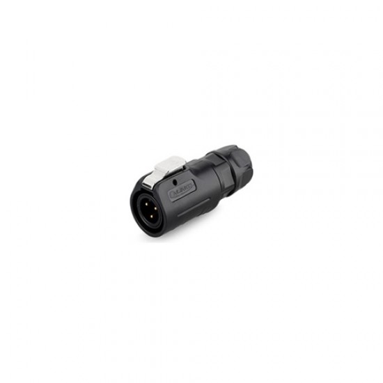 CNLINKO LP-12-C03PE-02-001 LP-12 Series 3-Pin Male Waterproof Circular Cable Connector Plug, IP67, 125V 5A, Solder Type CNLINKO LP-12-C03PE-02-001 LP-12 Series 3-Pin Male Waterproof Circular Cable Connector Plug, IP67, 125V 5A, Solder Type