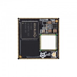 Luckfox Core1106 Core Board Based On Rockchip RV1106 Chip, 128MB RAM & 8GB eMMC, Integrates ARM Cortex-A7/RISC-V MCU/NPU/ISP Processors With Wireless Connectivity