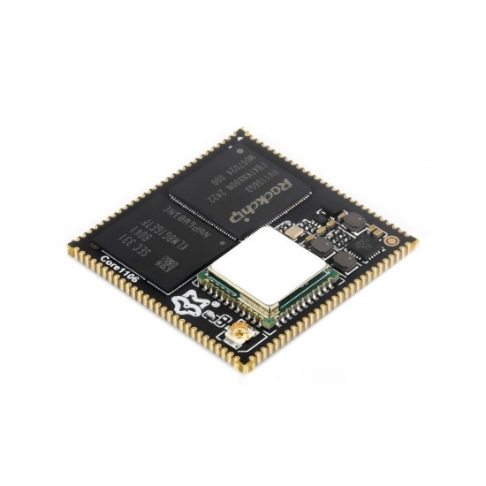 Luckfox Core11061408 Core Board, 8GB eMMC + 256MB Ram, Based On Rockchip RV1106G3 Chip, Integrates ARM Cortex-A7/RISC-V MCU/NPU/ISP Processors, Wi-Fi 6 & BLE 5.2