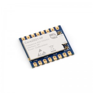 Waveshare Core2021-HF Dual-Band LoRa Module, Based on LR2021 Transceiver, Supports 850 ~ 930MHz, 2.4GHz And 1.5~2.5GHz Frequency Bands, Low-power And Multi-protocol IoT LoRaWAN Module (Unsolder Version) Waveshare Core2021-HF Dual-Band LoRa Module, Based on LR2021 Transceiver, Supports 850 ~ 930MHz, 2.4GHz And 1.5~2.5GHz Frequency Bands, Low-power And Multi-protocol IoT LoRaWAN Module (Unsolder Version)