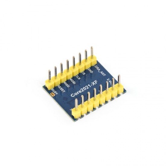Waveshare Core2021-LF Dual-Band LoRa Module, Based on LR2021 Transceiver, Supports 410 ~ 510MHz, 2.4GHz And 1.5~2.5GHz Frequency Bands, Low-power And Multi-protocol IoT LoRaWAN Module (Solder Version) Waveshare Core2021-LF Dual-Band LoRa Module, Based on LR2021 Transceiver, Supports 410 ~ 510MHz, 2.4GHz And 1.5~2.5GHz Frequency Bands, Low-power And Multi-protocol IoT LoRaWAN Module (Solder Version)