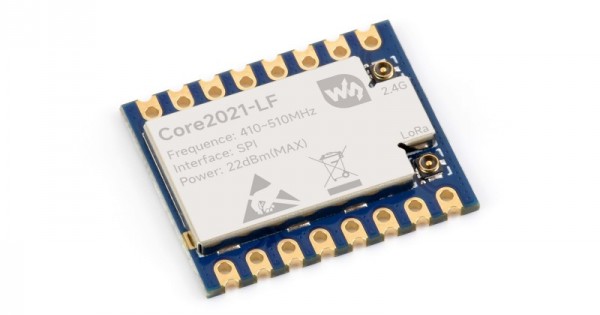 Buy Waveshare Core2021-LF Dual-Band LoRa Module, Based on LR2021 ...