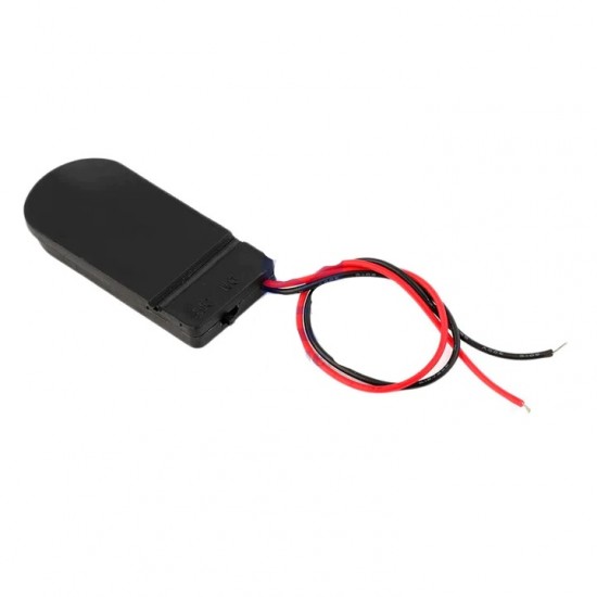 Coin Cell Holder - CR2032 2 Cell On-OFF Button Switch