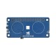 Waveshare DA7212 I2S Audio HAT Type B for Raspberry Pi, Stereo encoding/decoding, Onboard speaker headers and EEPROM chip, Supports rich audio processing functions, compatible with Raspberry Pi series boards