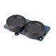 Waveshare DA7212 I2S Audio HAT Type B for Raspberry Pi, Stereo encoding/decoding, Onboard speaker headers and EEPROM chip, Supports rich audio processing functions, compatible with Raspberry Pi series boards