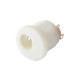 DC-022 5.5mm x 2.1mm Panel Mount Type DC Jack Connector - White Color DC-022 5.5mm x 2.1mm Panel Mount Type DC Jack Connector - White Color