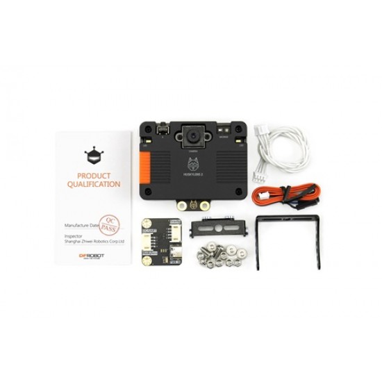 DF ROBOT Gravity: HUSKYLENS 2 - 6 TOPS LLM MCP AI Vision Sensor (TF Card Version, 20+ Models, Deploy Custom Models) (MPN:SEN0638-TF)