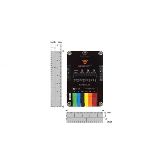 DF Robot RainbowLink V1 4 Channel USB to Serial Converter (RS485 / RS232 / TTL) (MPN: TEL0185)